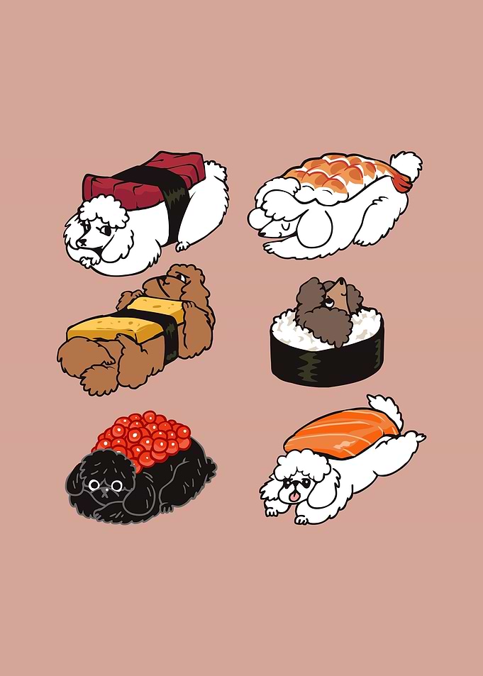 Sushi Poodle