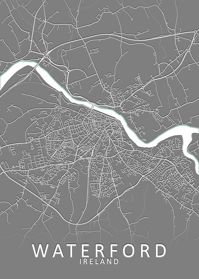Waterford Grey City Map