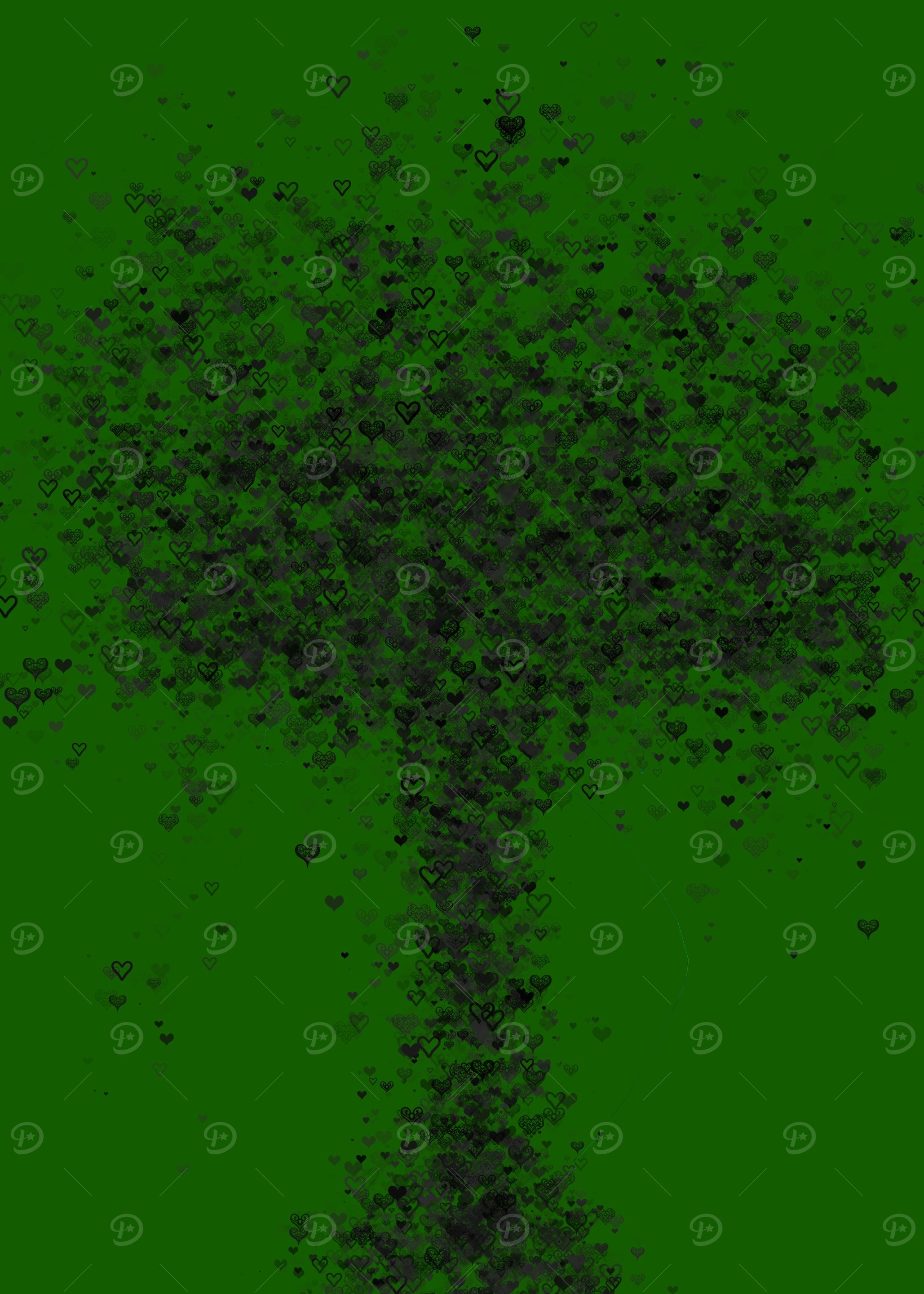 eight million hearts tree
