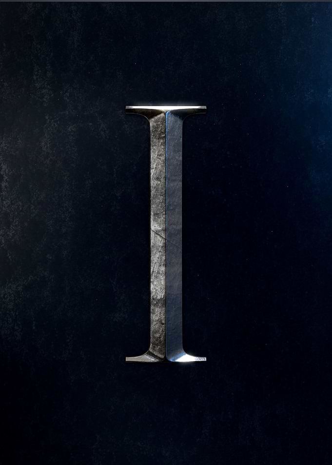 Letter Roman Numbers I