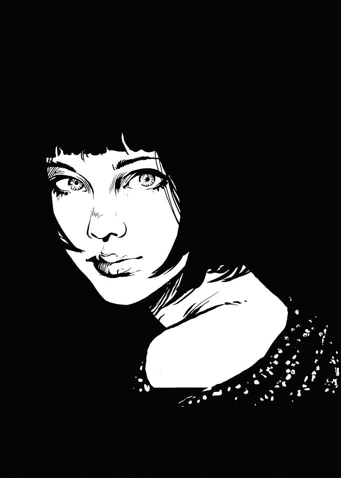 Girl watching you