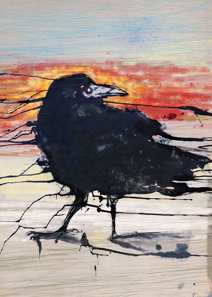 Vespertine Crow