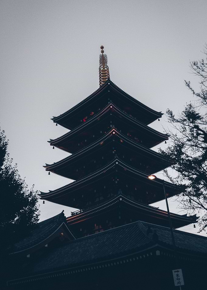 Leaning Temple