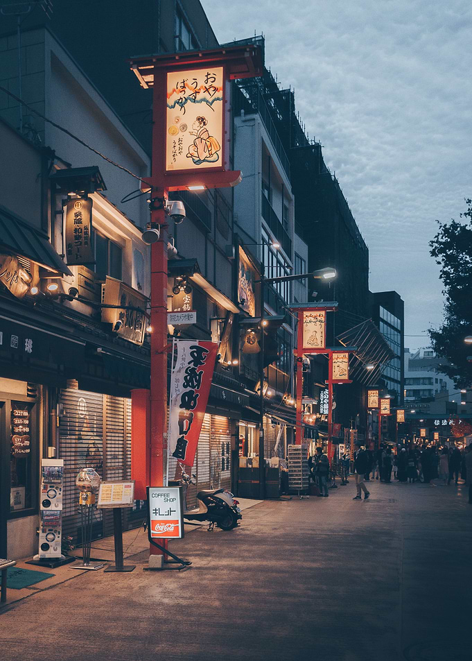 Tranquil Corner of Tokyo