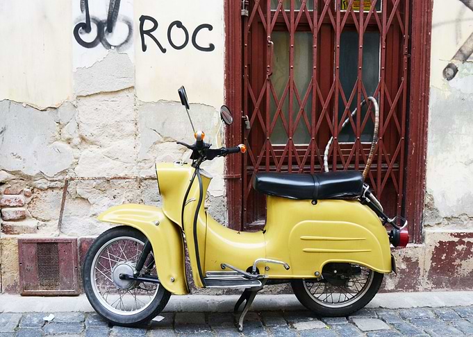 Retro Scooter