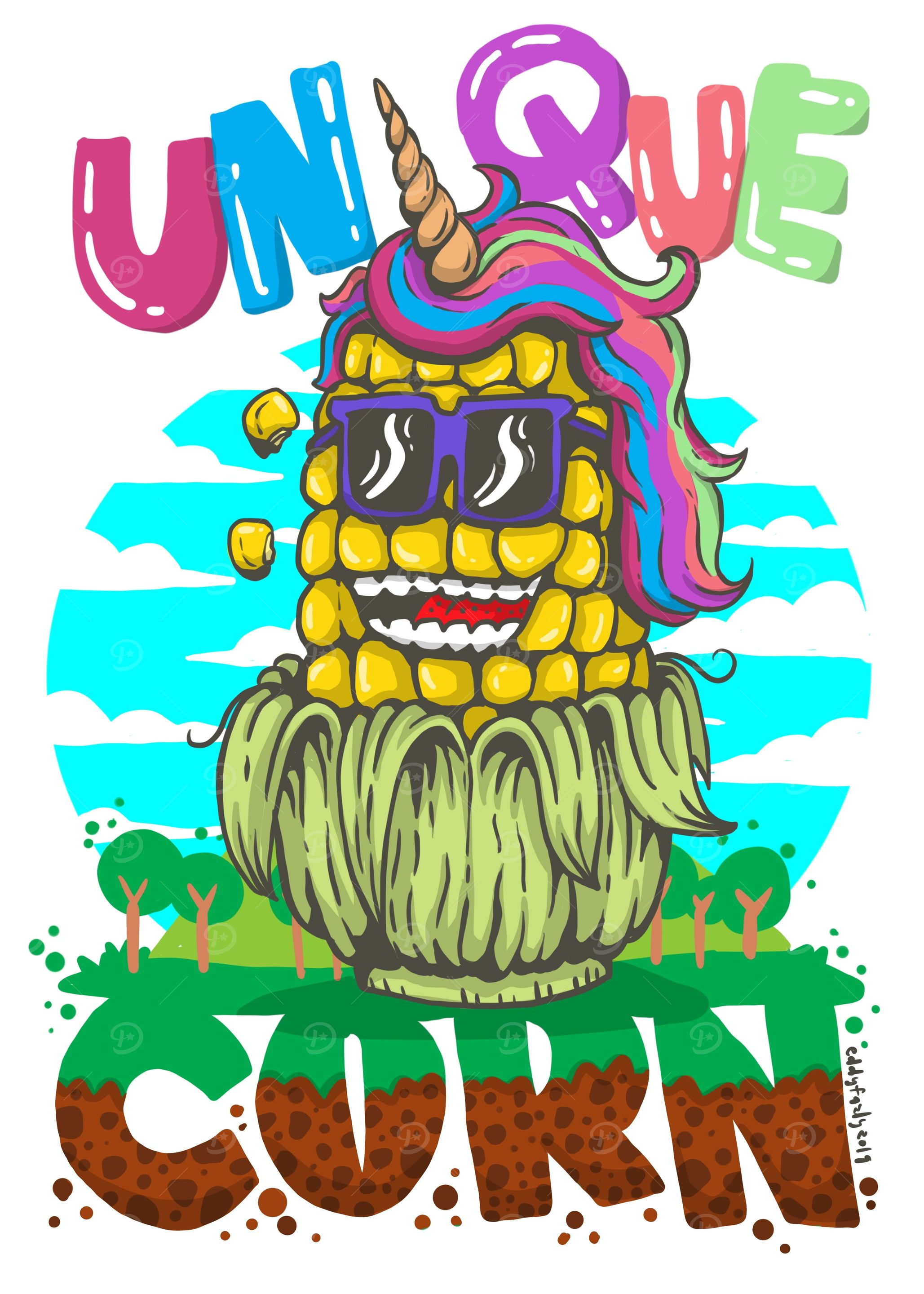 Unique Corn the Unicorn