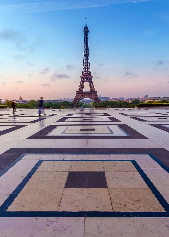 Eiffel Tower Sunrise