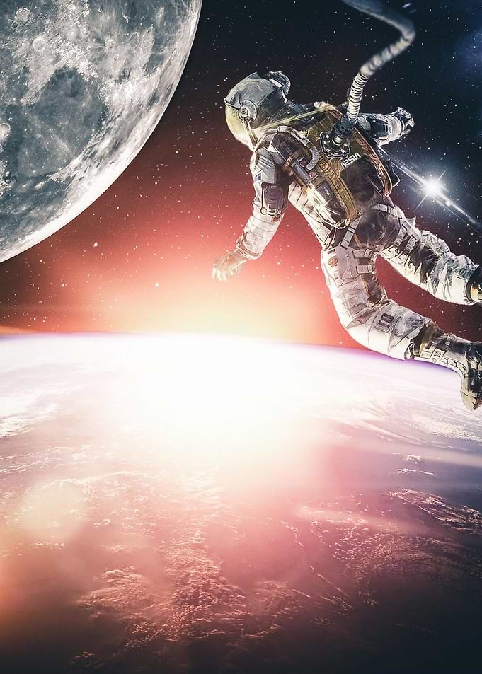 Between Earth and Moon