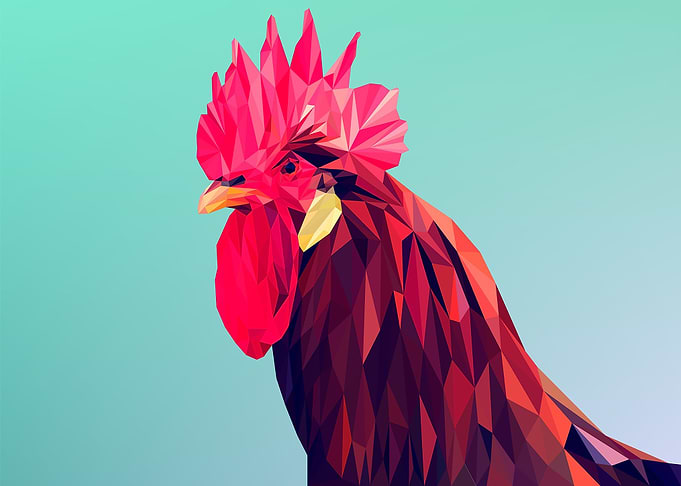 Abstract Cock