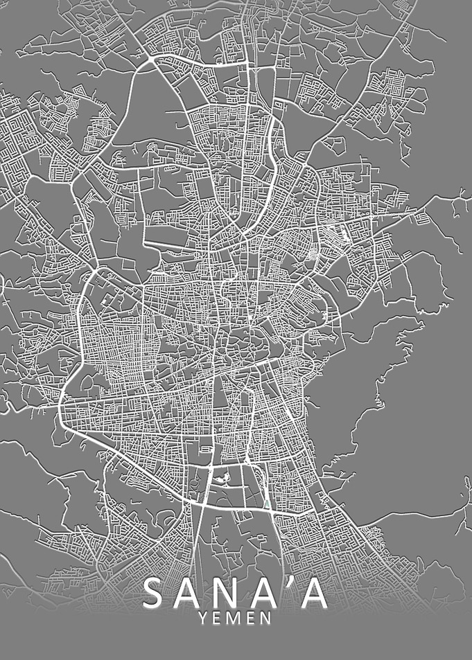 Sanaa Yemen City Map