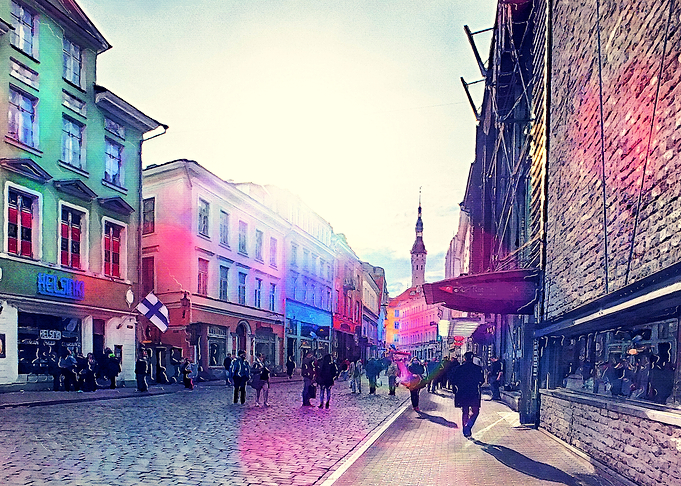 Tallinn city art
