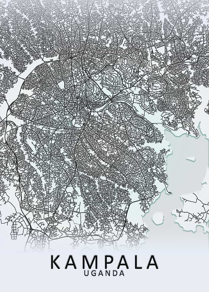 Kampala White City Map
