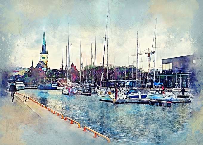 Tallinn city art