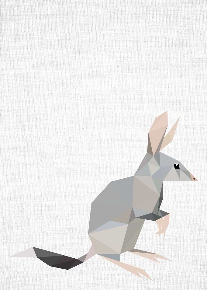 Low Poly Bilby