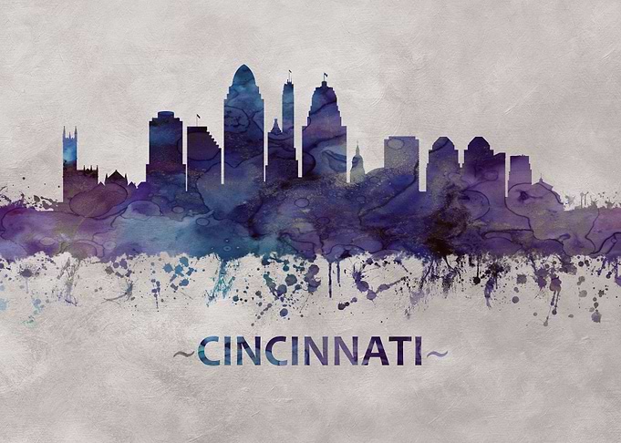 Cincinnati Ohio skyline
