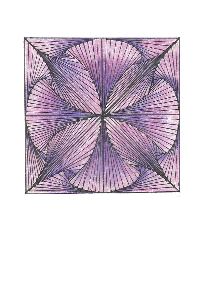 Square Zentangle