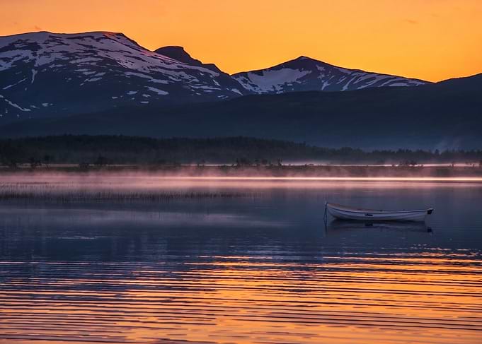 Polar night in Norway