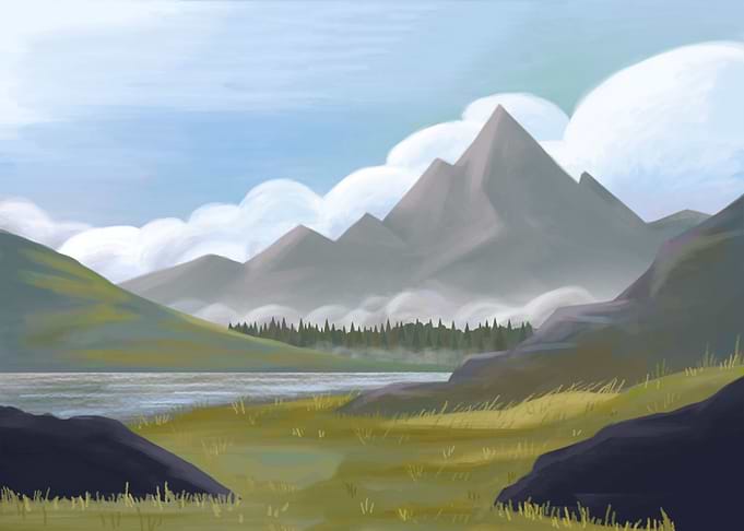 mountain landscape