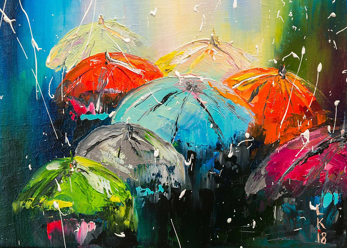 Raining