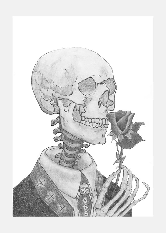 Businessman skeleton