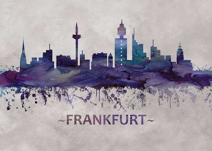 Frankfurt Germany skyline