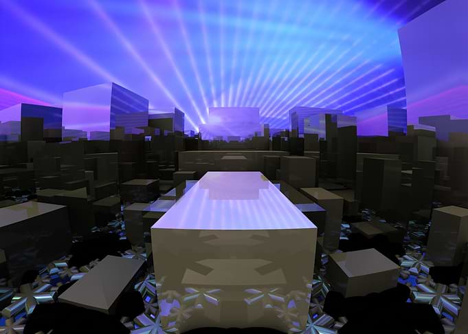 Sunset In Digi City
