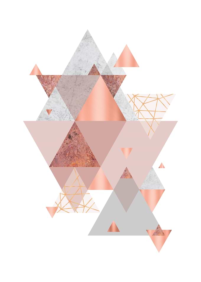 Copper Blush Geo