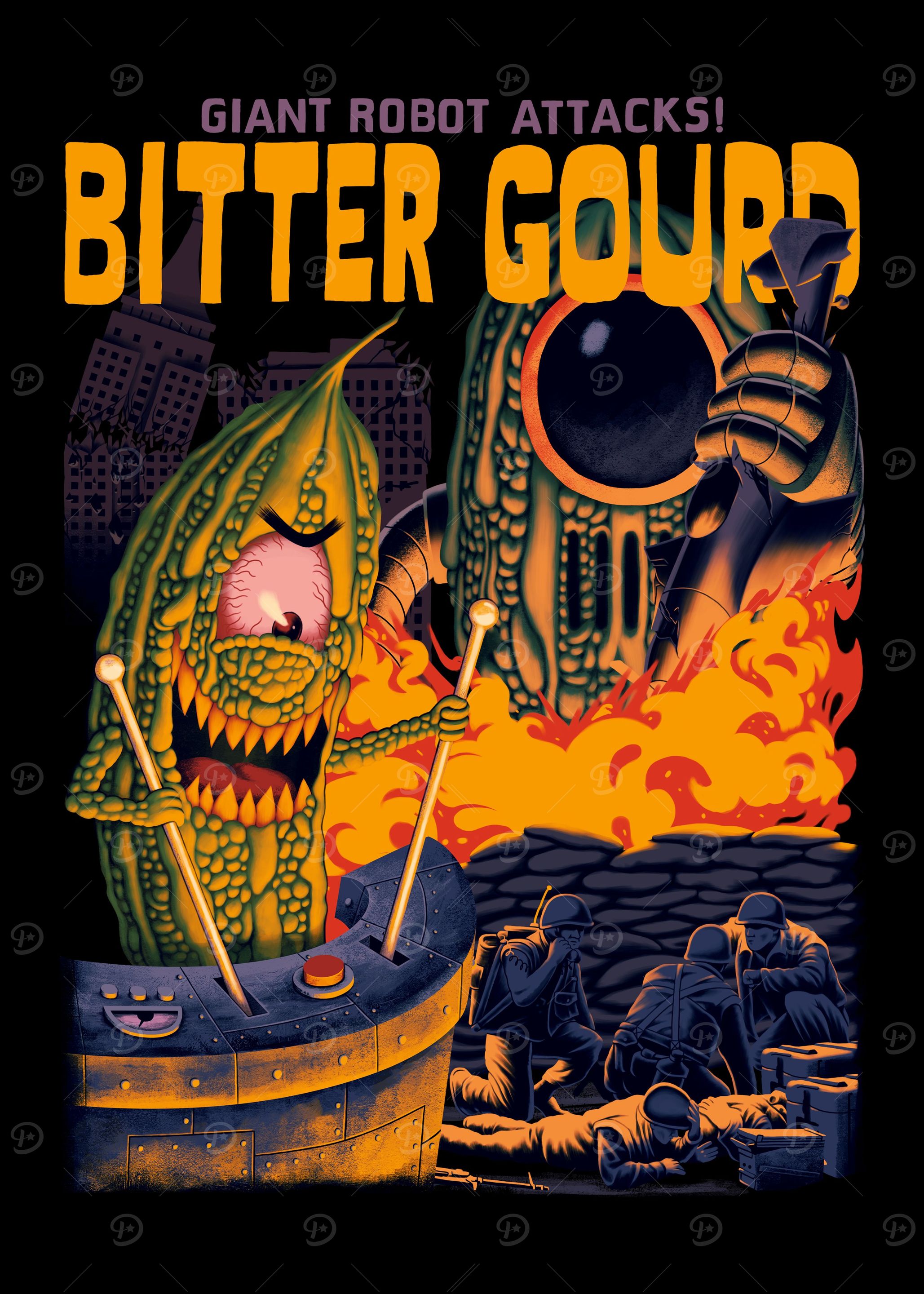 Bitter Gourd Attacks