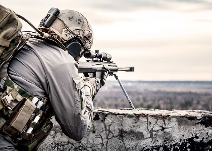 US Army sniper