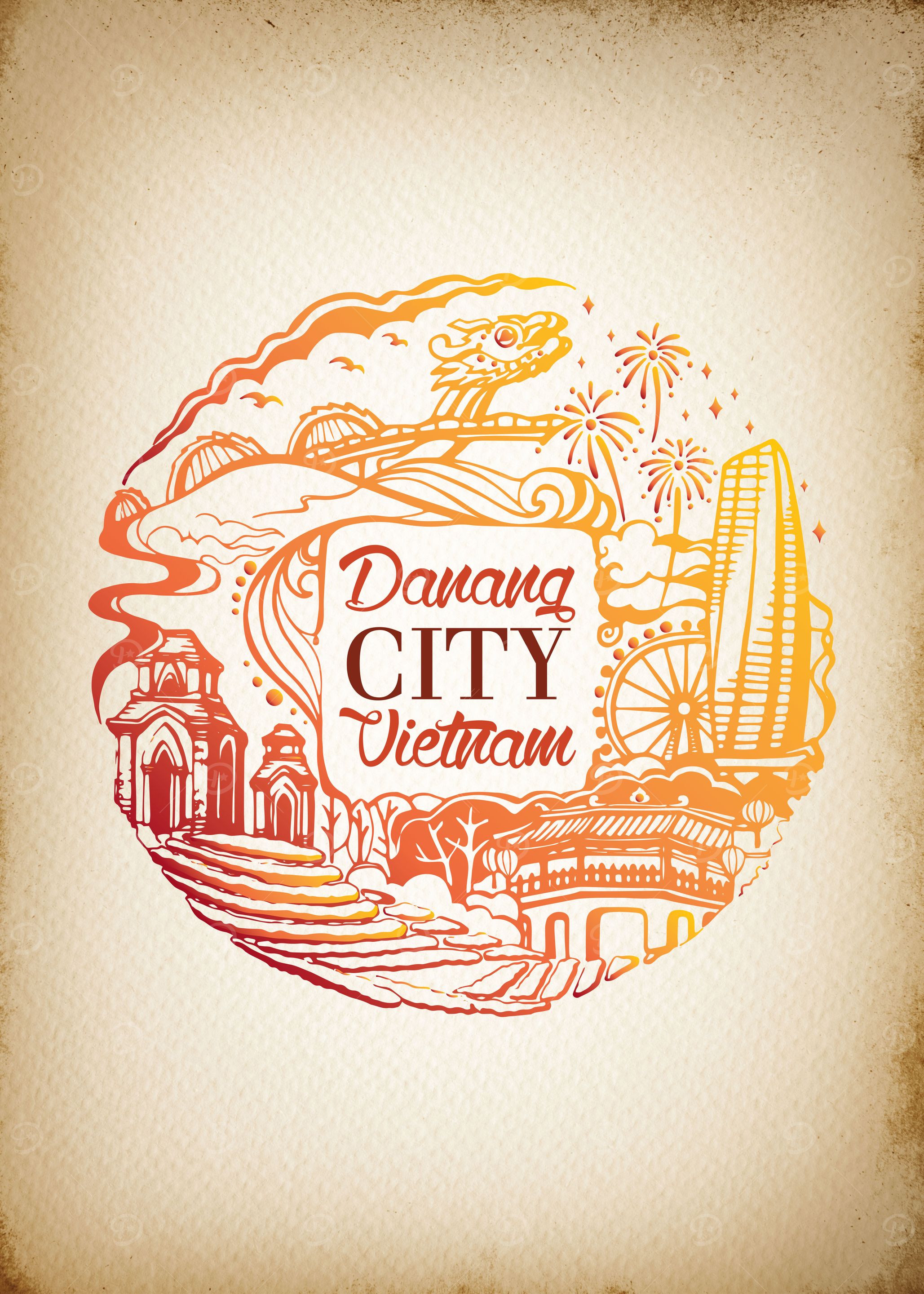 Danang City Vietnam
