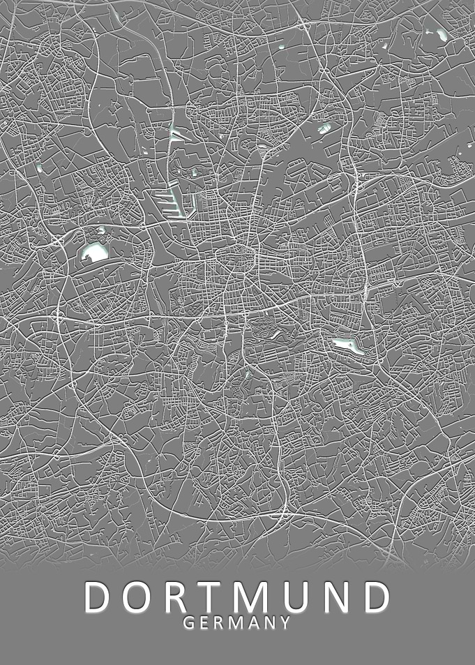 Dortmund Germany City Map