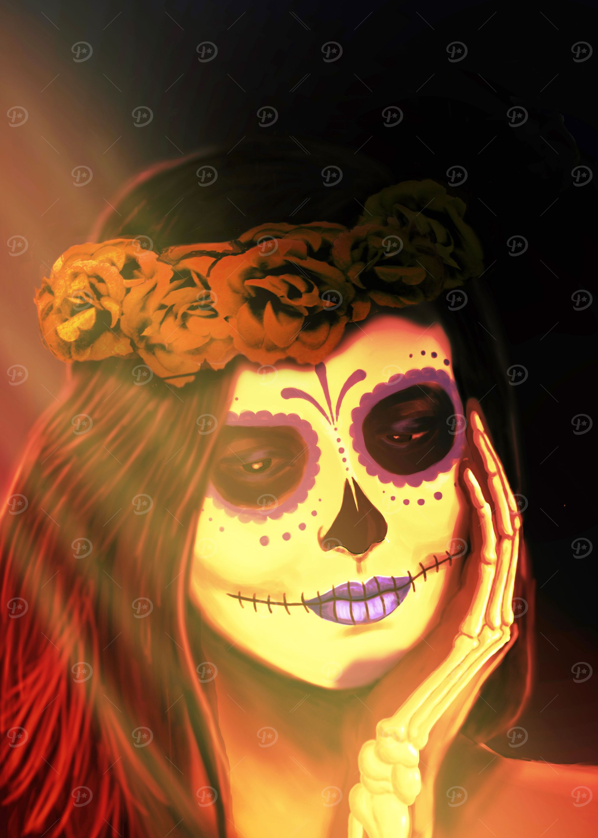Catrina Pensativa