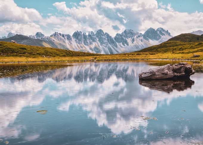 Mirrored Mountain