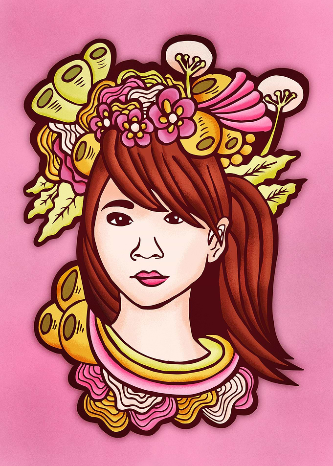 Girl Falling in Love