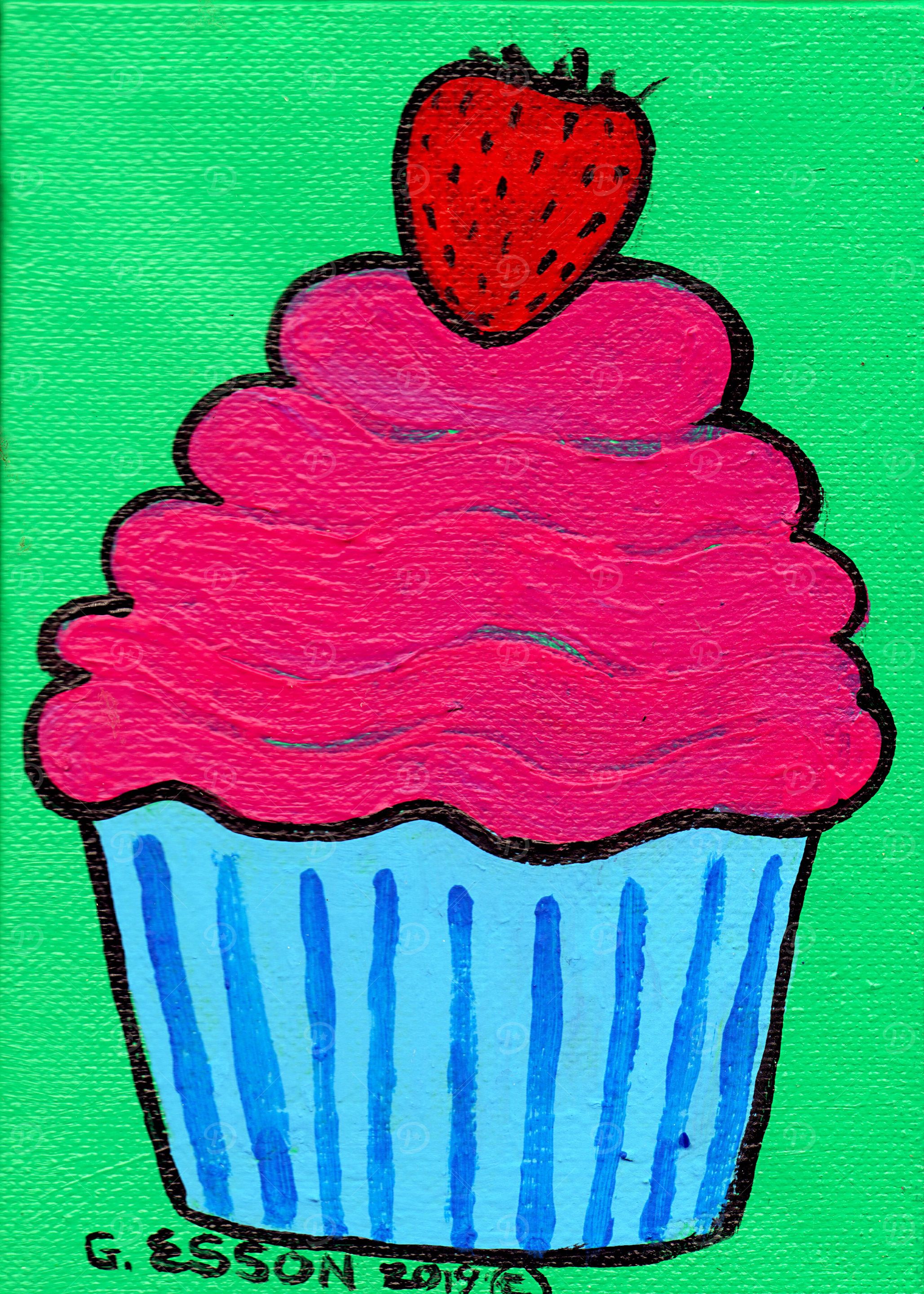 Strawberry Cupcake