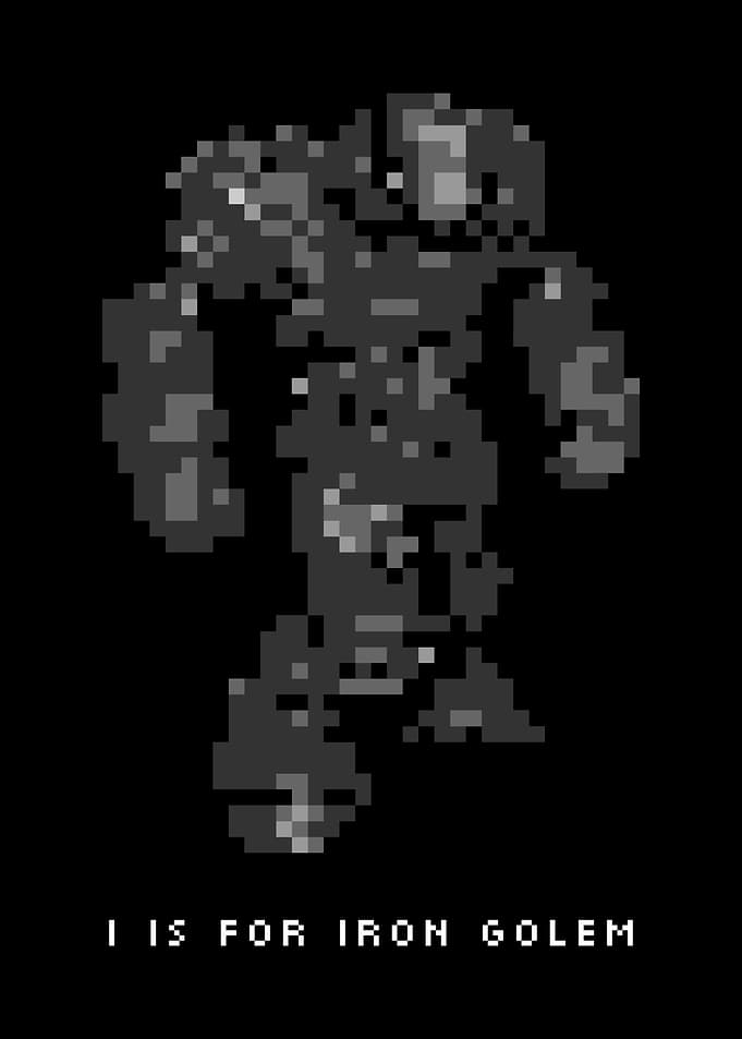 I is for Iron Golem