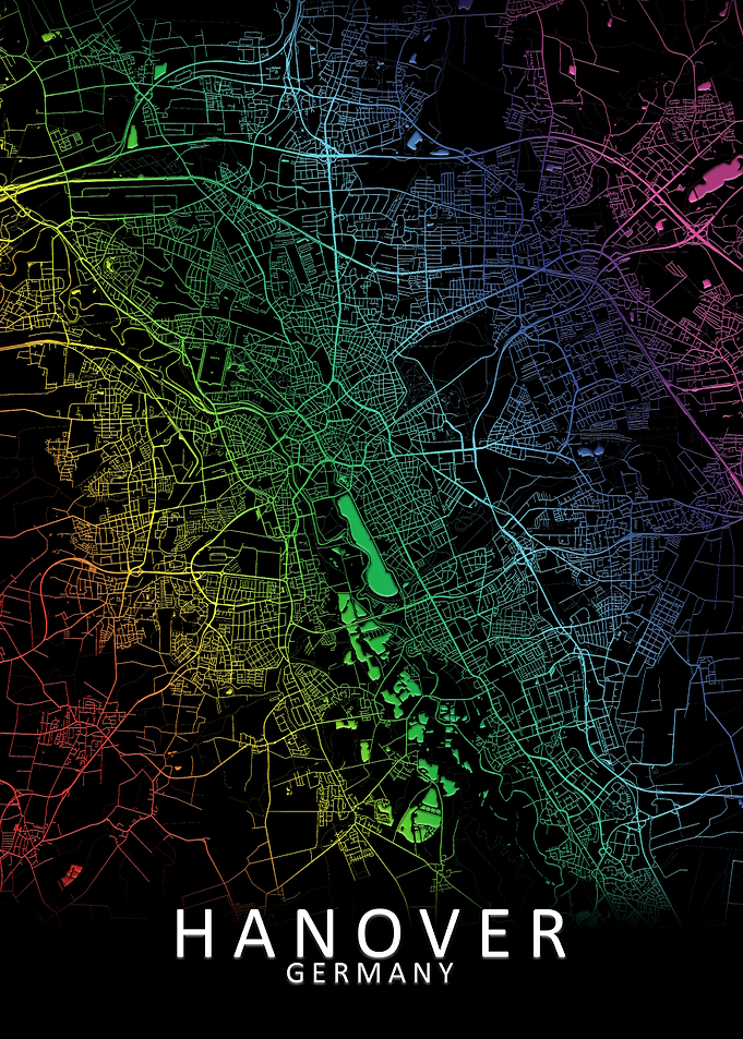 Hanover Germany City Map