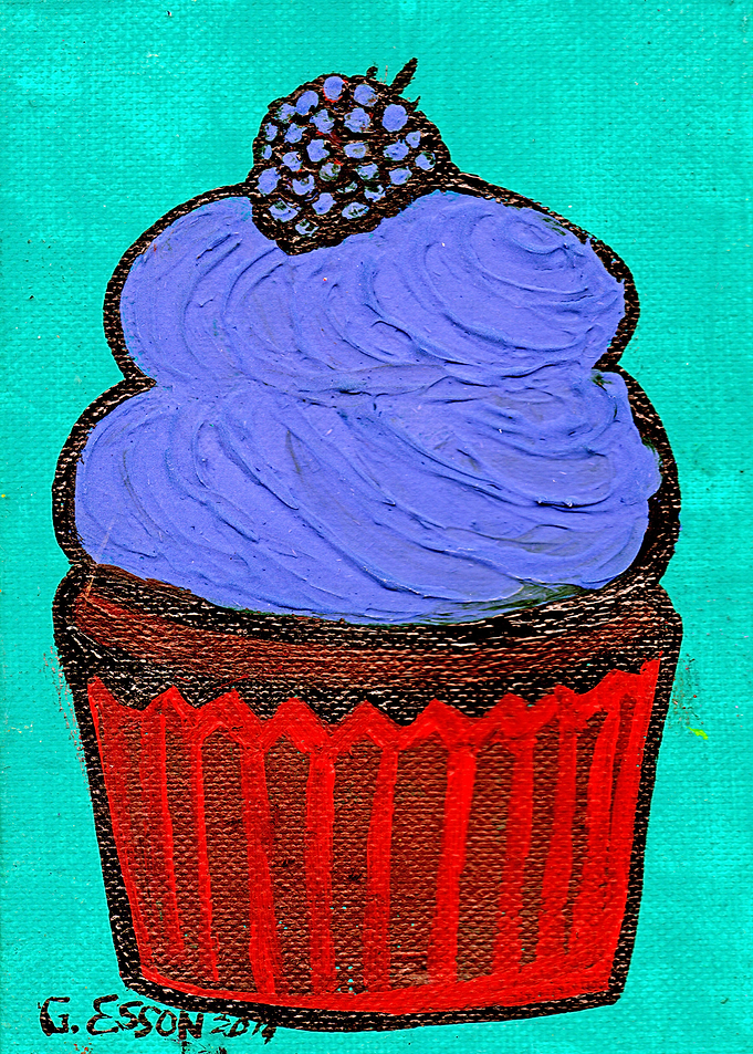 Raspberry Cupcake