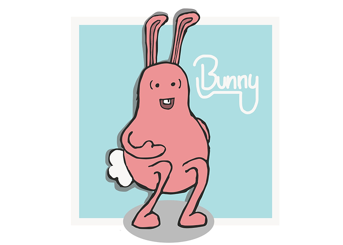 Pink bunnie