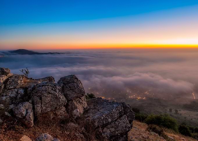Sunset with Lebanese Flavo
