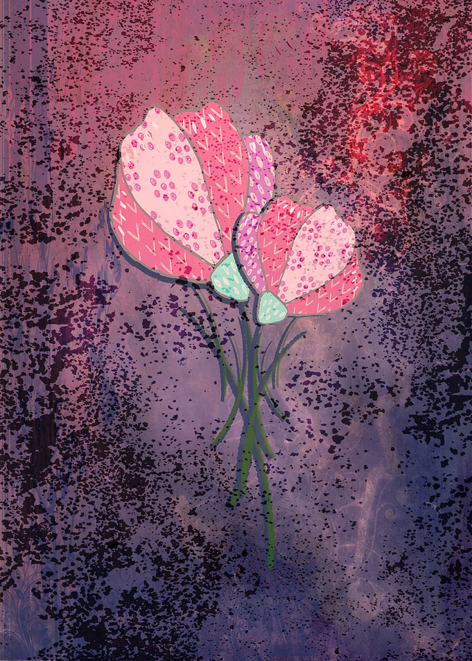 Purple flowers