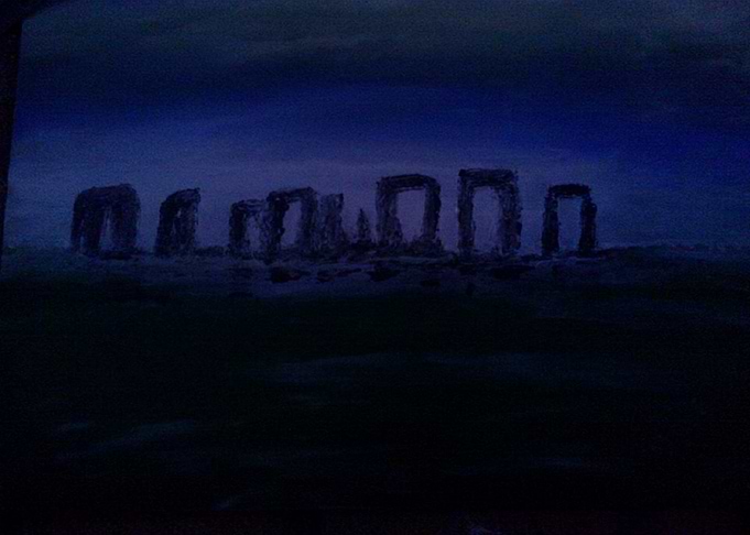 Stonehenge night