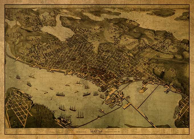 Seattle Washington Map