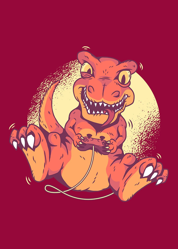 Dino gamer