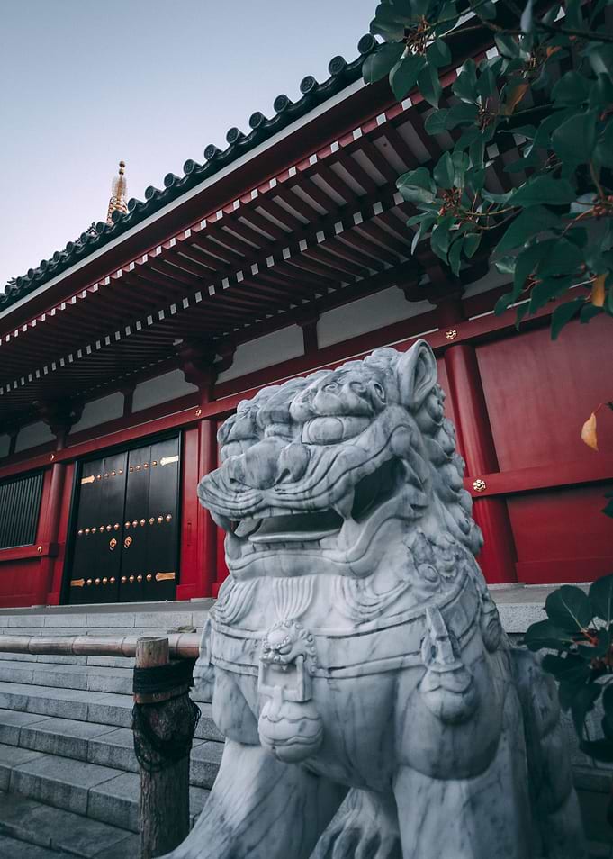 Guarding Statue