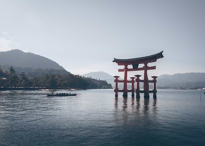 Landscape of Torii Gate