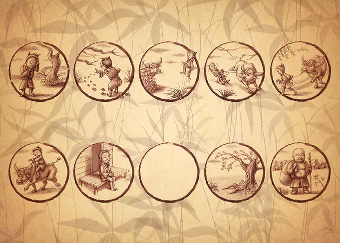 The ten oxherding pictures