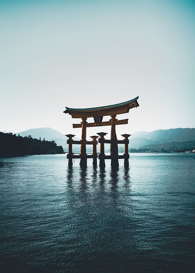 Submerged Torii Gate
