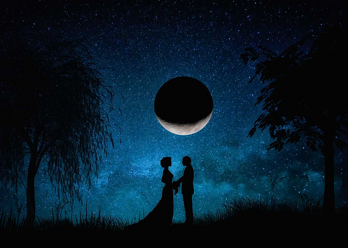 Wedding under the stars