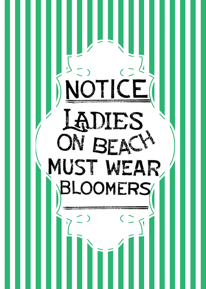 Ladies on the beach